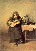 Perov, Vasily The Bachelor Guitarist china oil painting reproduction